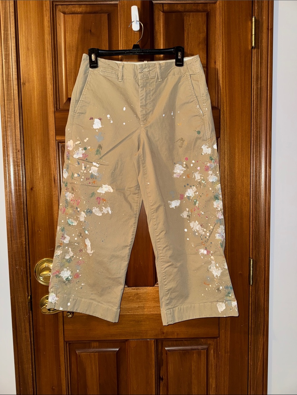Polo Ralph Lauren Navy Tag with Gold Lettering paint-splatter collection